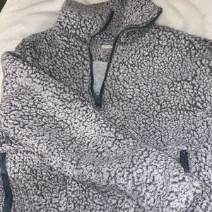 Teddy collar sweater